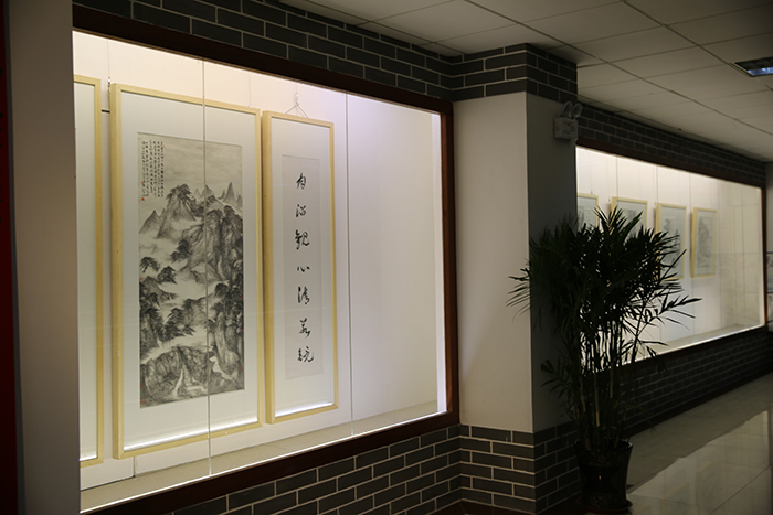 “畅游观道——陈凯山水画作品展”在淄博博元堂美术馆隆重开幕